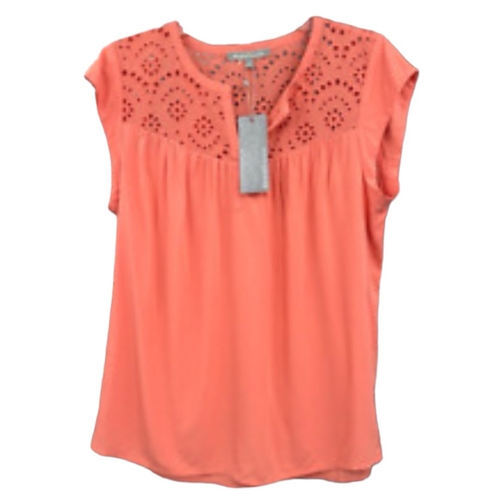 NWT Daniel Rainn Eyelet Top Small - Picture 2 of 9